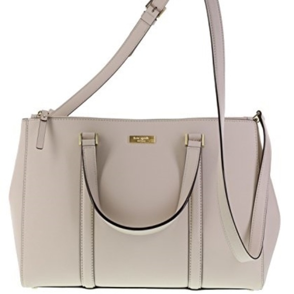 kate spade Handbags - Kate Spade Newbury Lane Loden Satchel - Grey